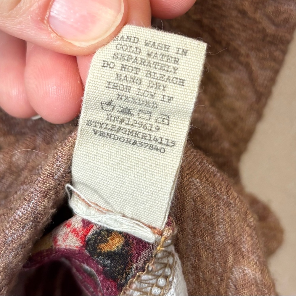 BKE | Gimmicks | Multicolor Patchwork Long Sleeve… - image 6